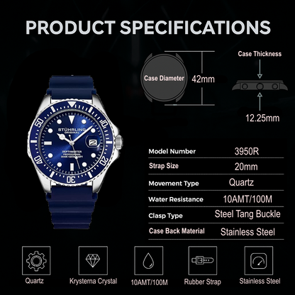 Pelagos 3950R Quartz 42mm Diver