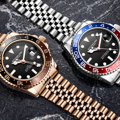 Meridian 3968 GMT Quartz 42mm Diver