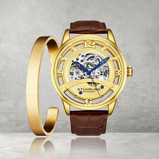 3974 Stuhrling bracelet and watch