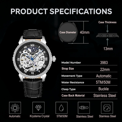 Special Reserve 3983 Automatic 40mm Skeleton