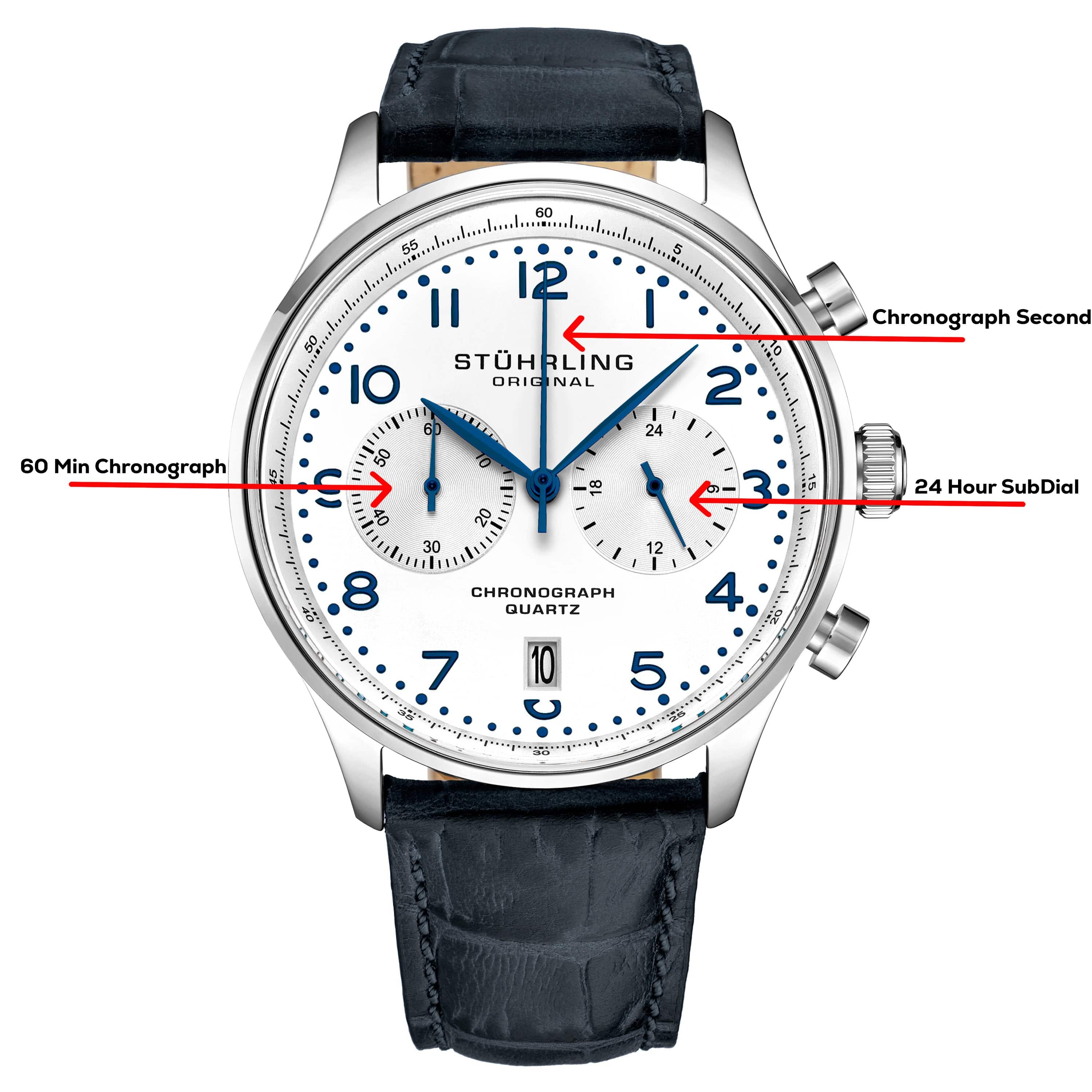 GR1-Q 4012 Quartz 42mm Chronograph