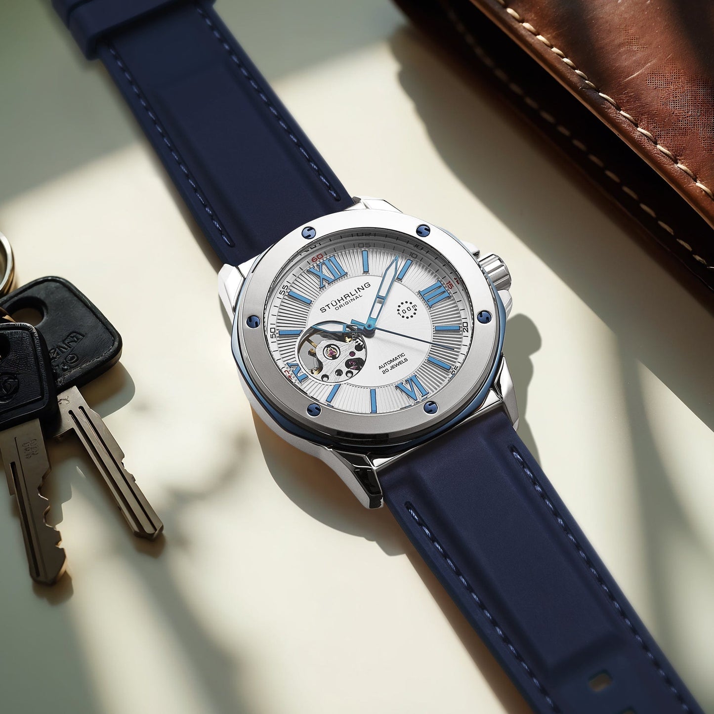 Edwardian Automatic 4018 44mm Skeleton