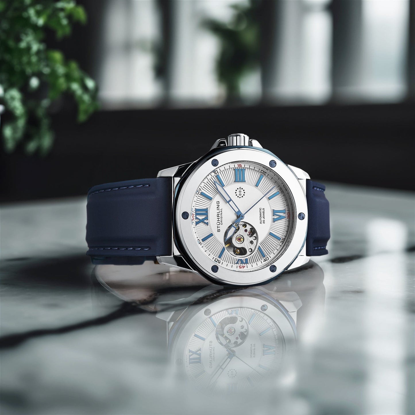 Edwardian Automatic 4018 44mm Skeleton