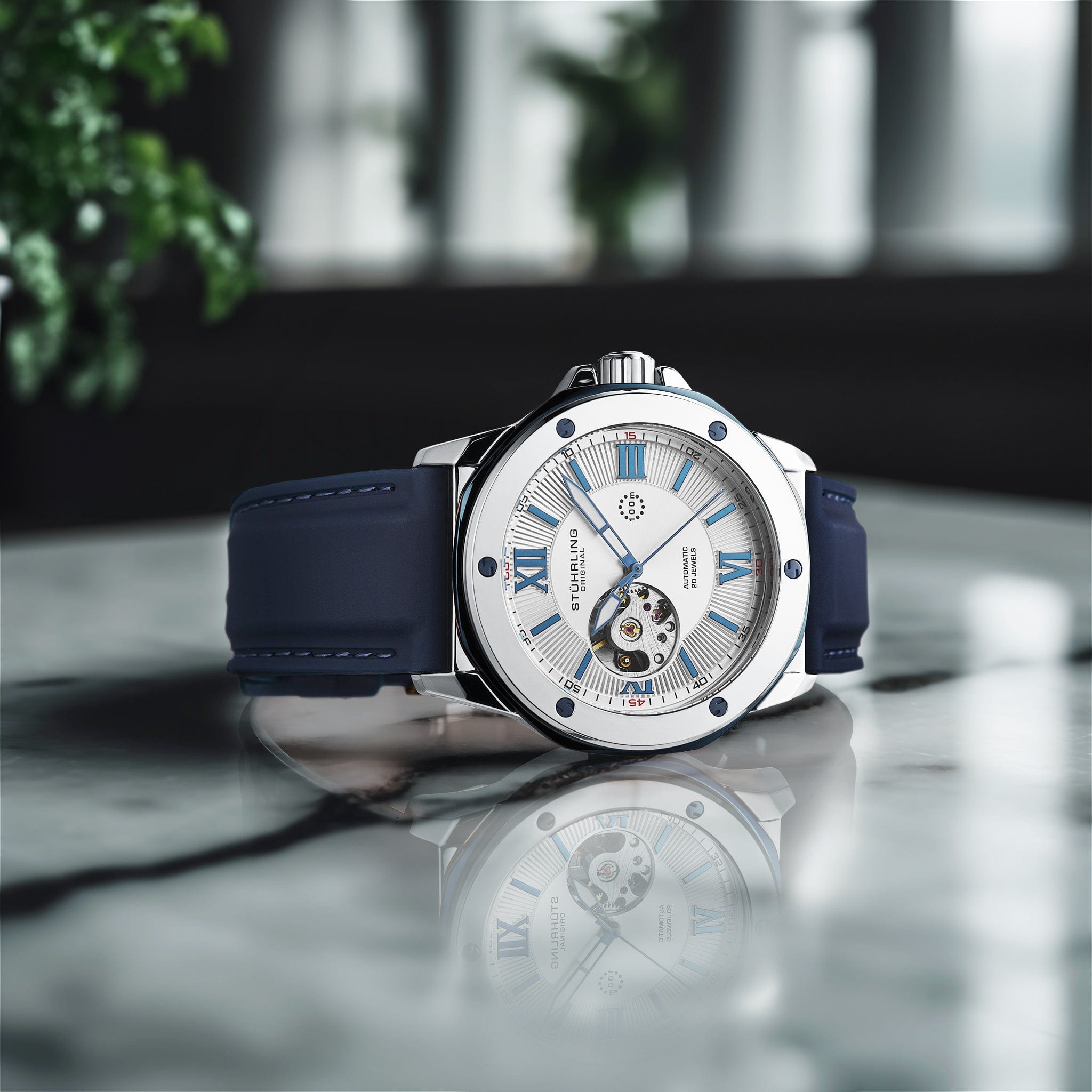 Edwardian Automatic 4018 44mm Skeleton