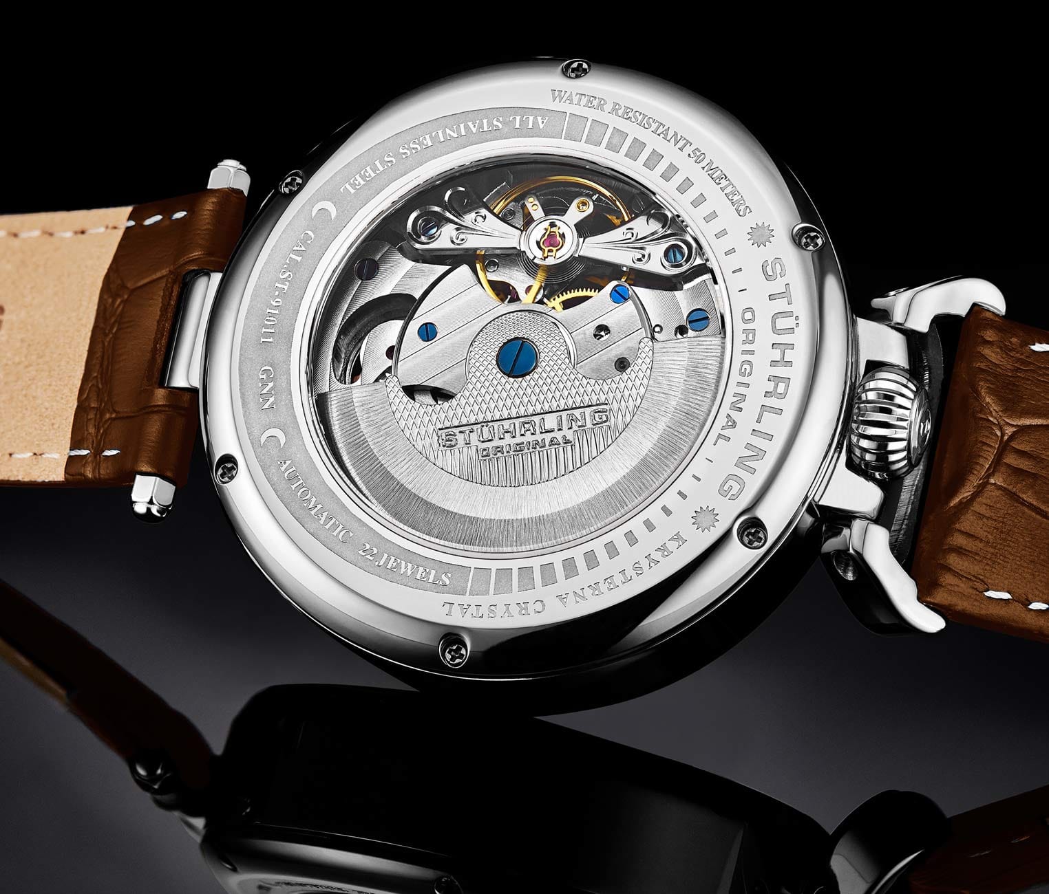 Modena Dual Time Automatic 4033 46mm Skeleton