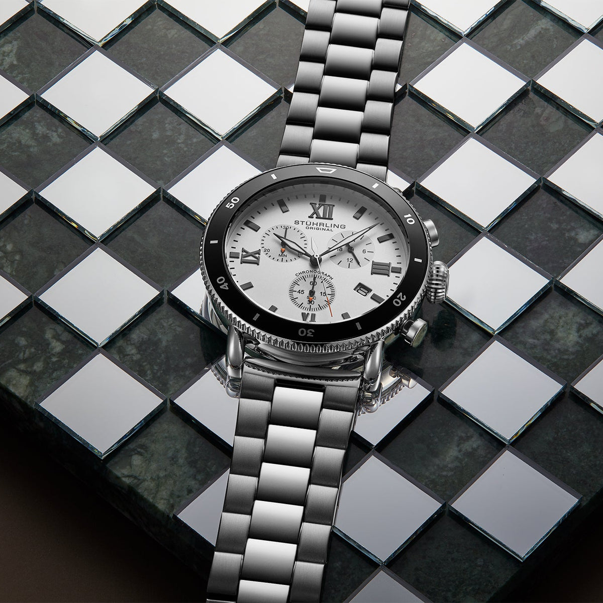 Chronographe à quartz DualMode 4040 48 mm