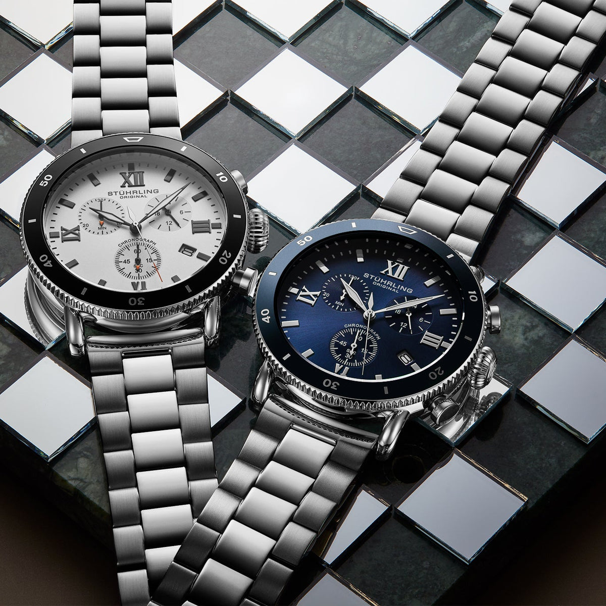 Chronographe à quartz DualMode 4040 48 mm