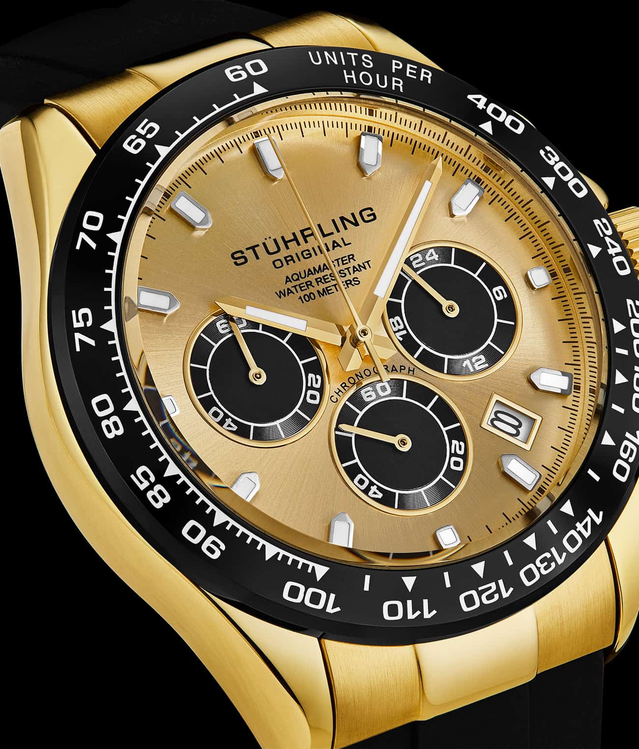 Aquamaster 4042 Quartz 42mm Chronograph – Stührling