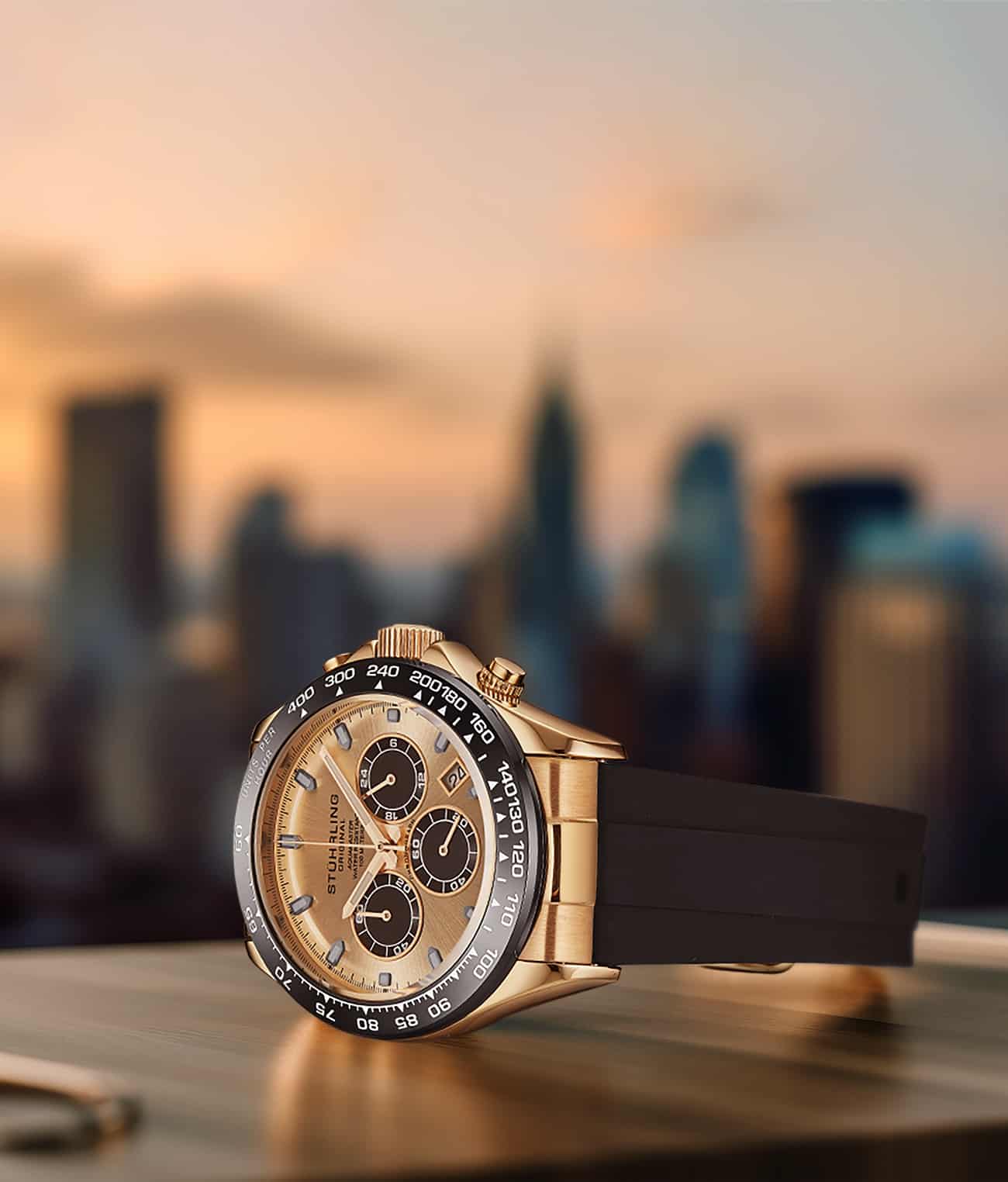 Aquamaster 4042 Quartz 42mm Chronograph – Stührling