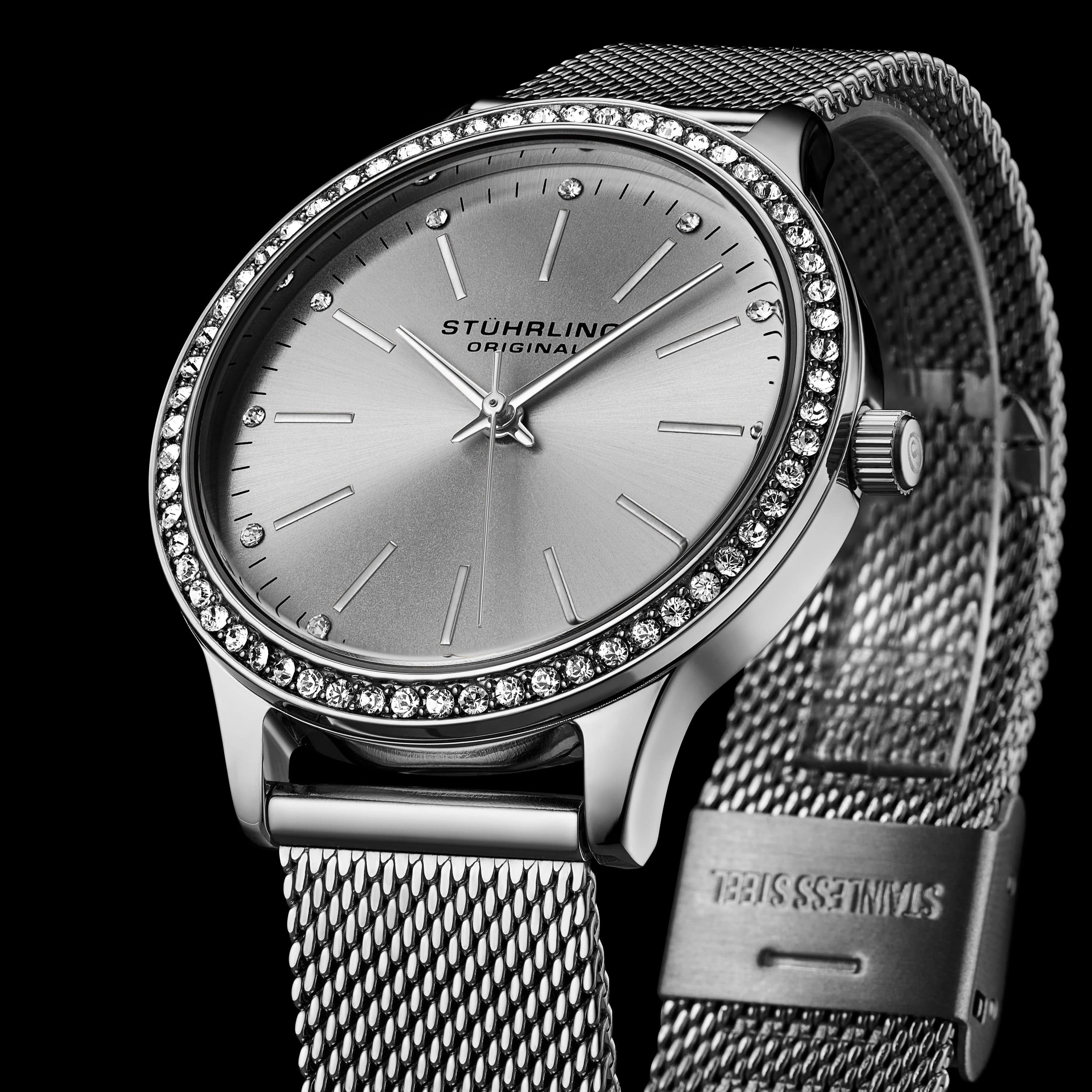 Stuhrling Eleganza 4044 Women's 35mm Quartz Watch | Timeless