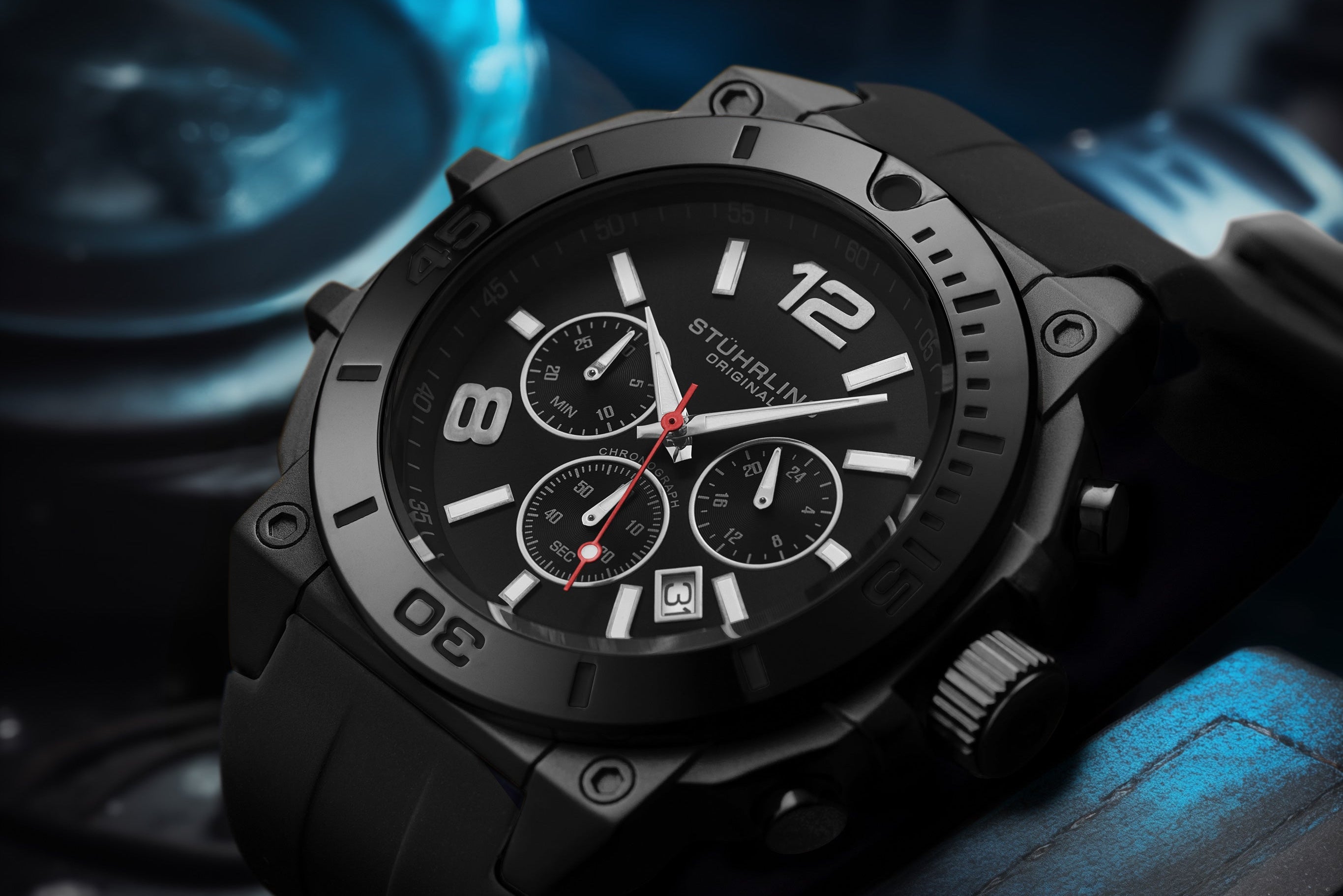 Spectra 50mm Japanese Quartz Chronograph | Stührling