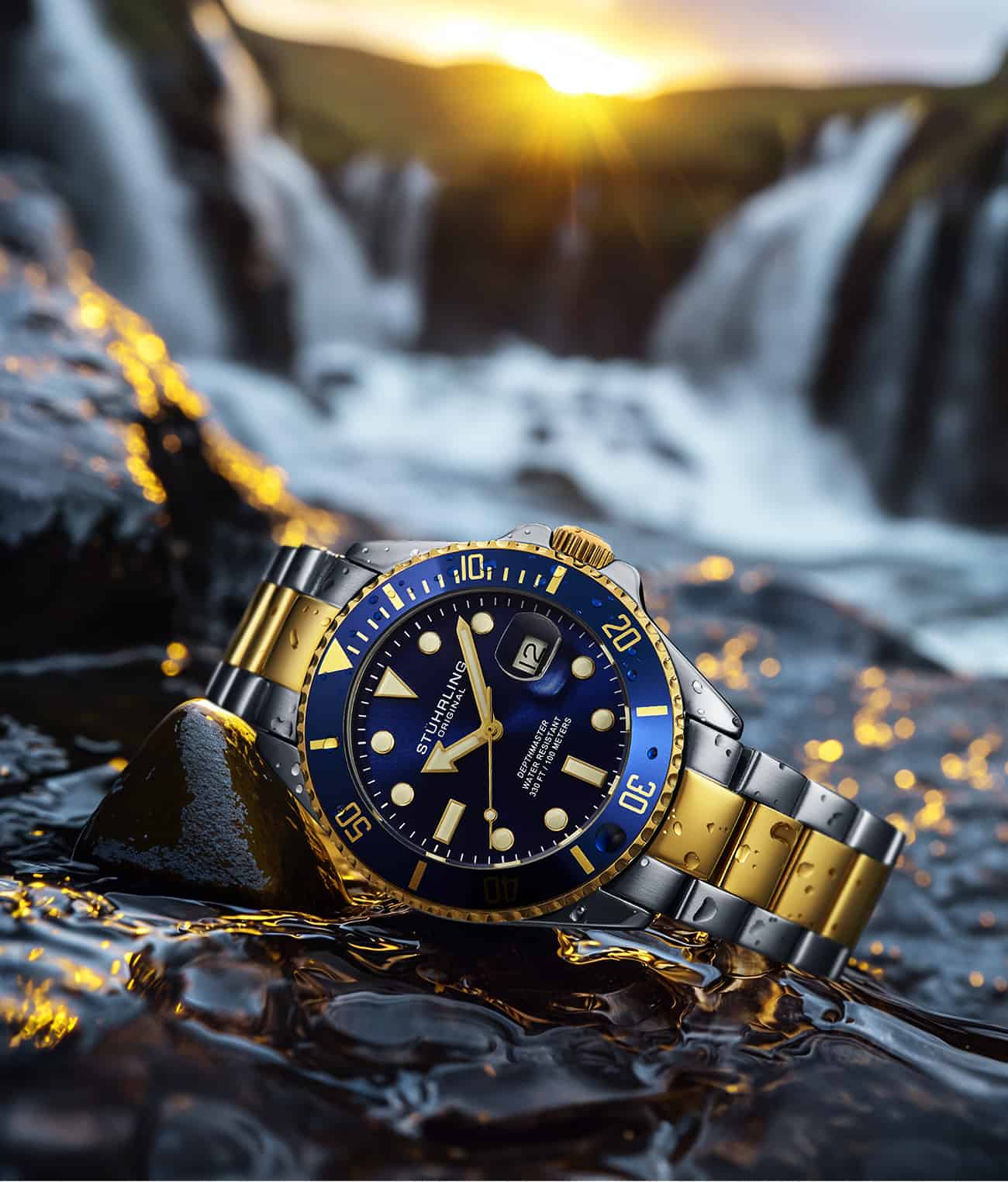 Swiss Quartz Depthmaster 40mm Dive Watch