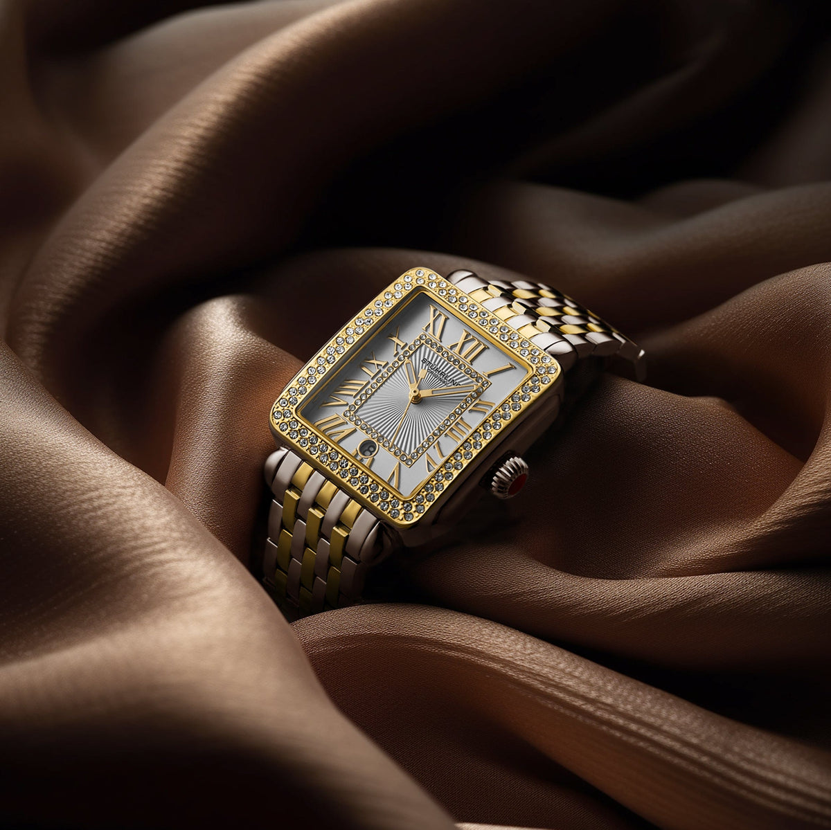 Stuhrling VivreLuxe 34mm Rectangle Women's Quartz Watch | Elegant