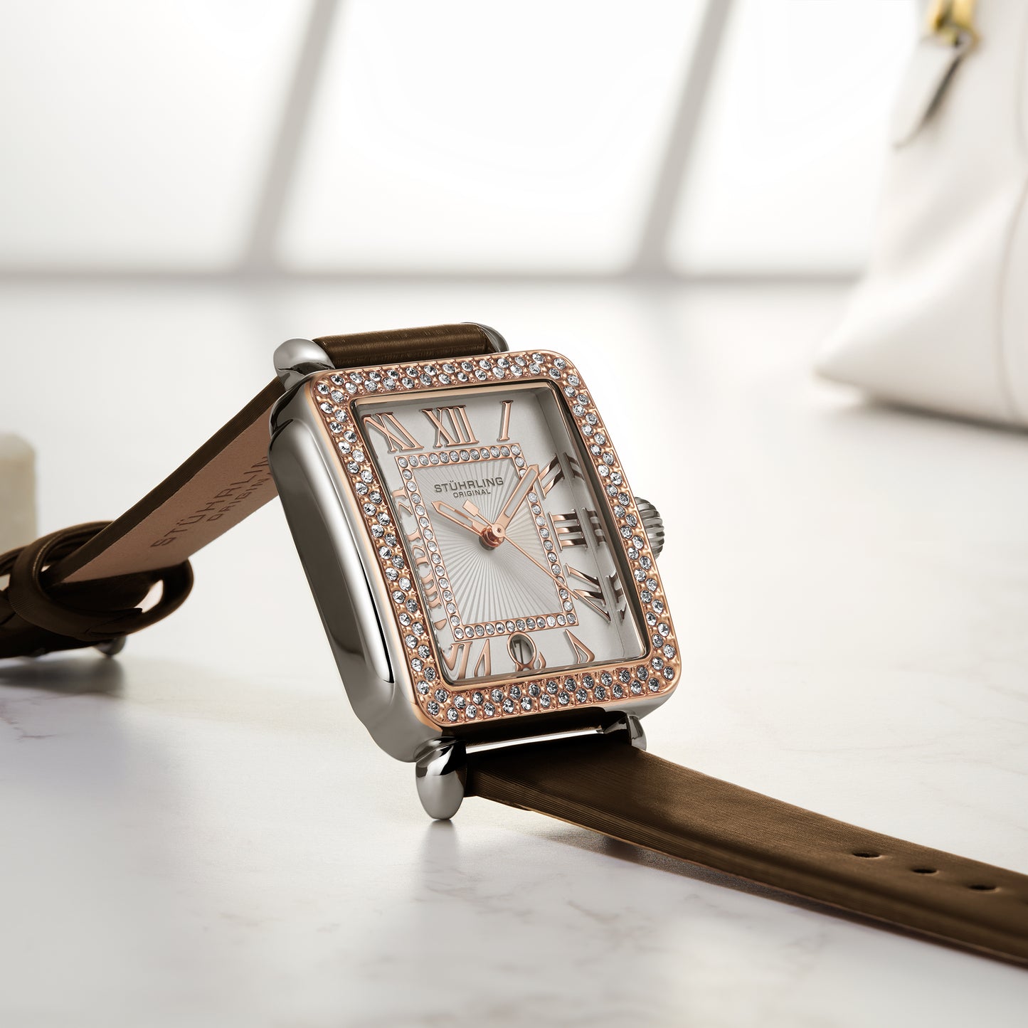 VivreLuxe 4060L 34mm Rectangle Ladies Quartz Fashion Watch