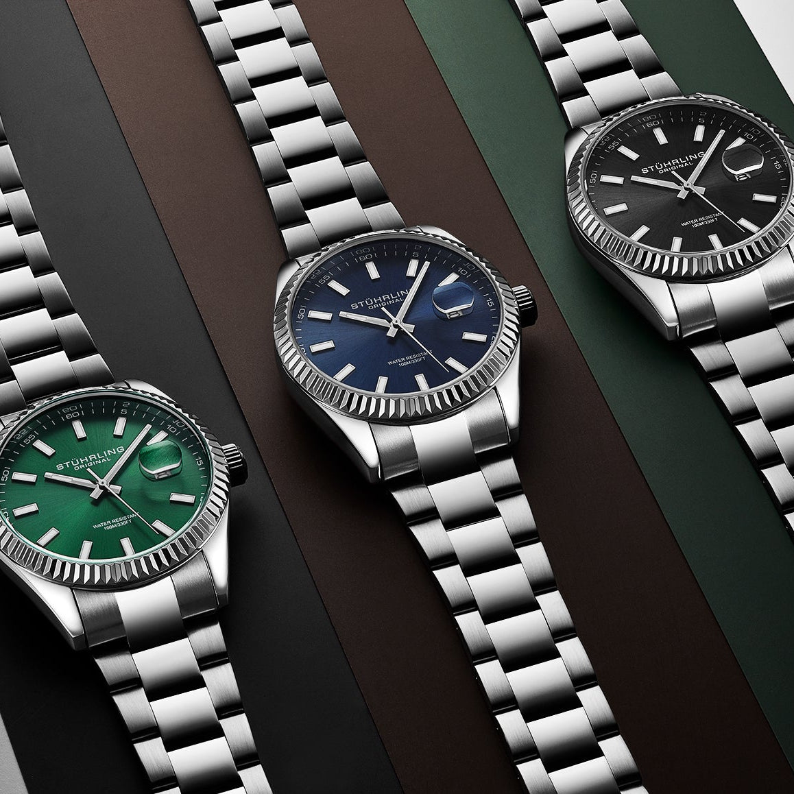 Stührling Vanguard 4069 Men's Quartz 42mm