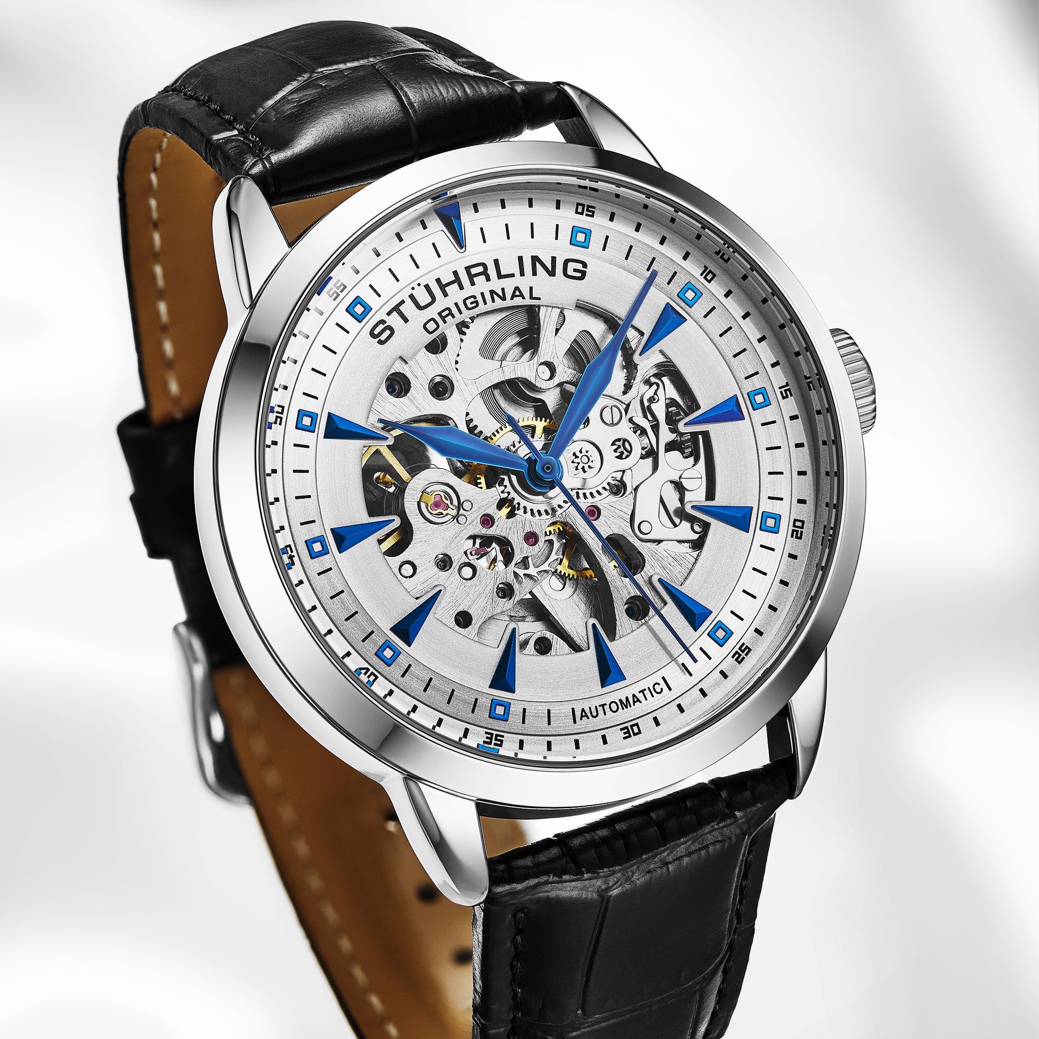 Stührling Executive Reserve 4071 Mens Watch 44mm