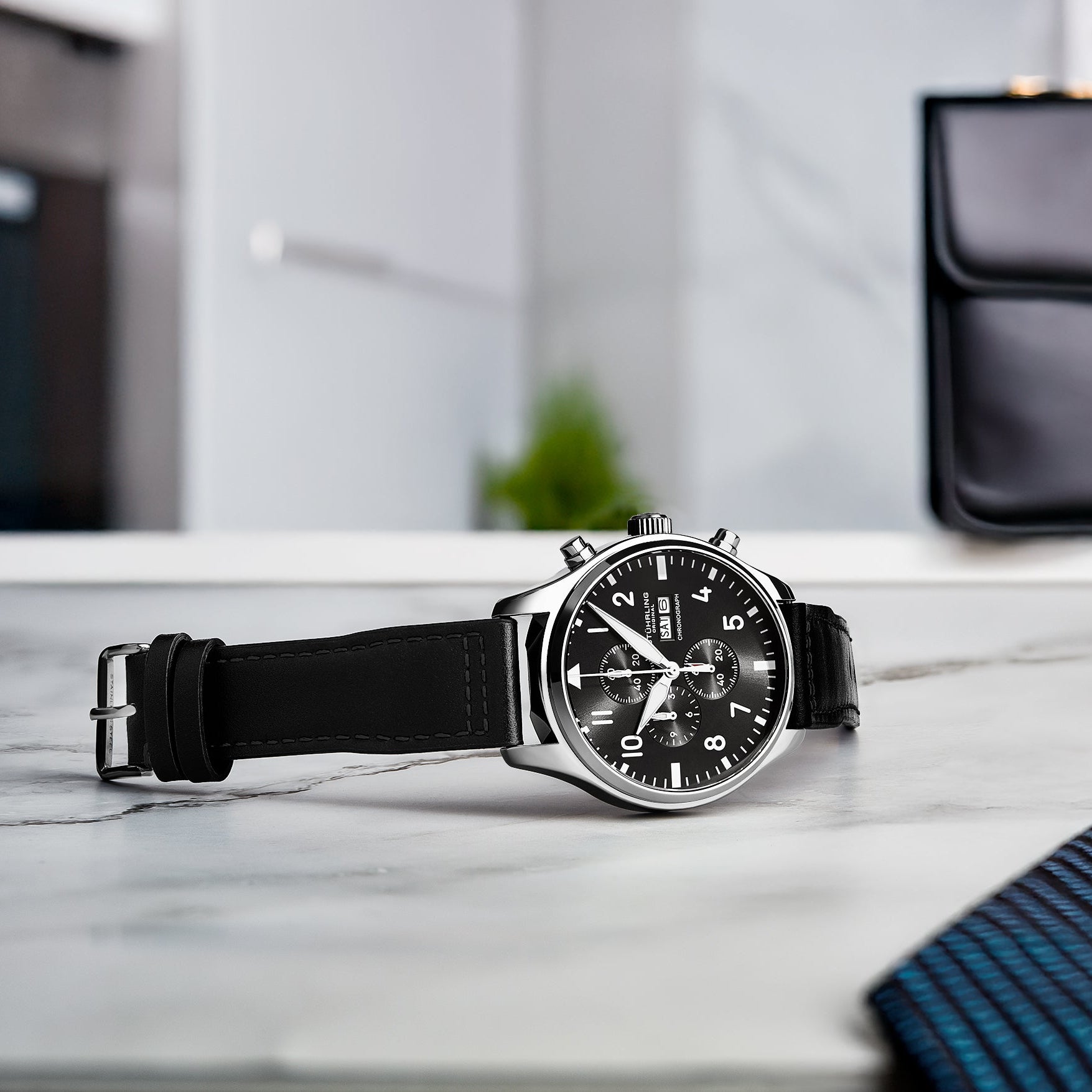 Stührling Navigator Chrono 4075 Men's 43mm | Stuhrling Navigator