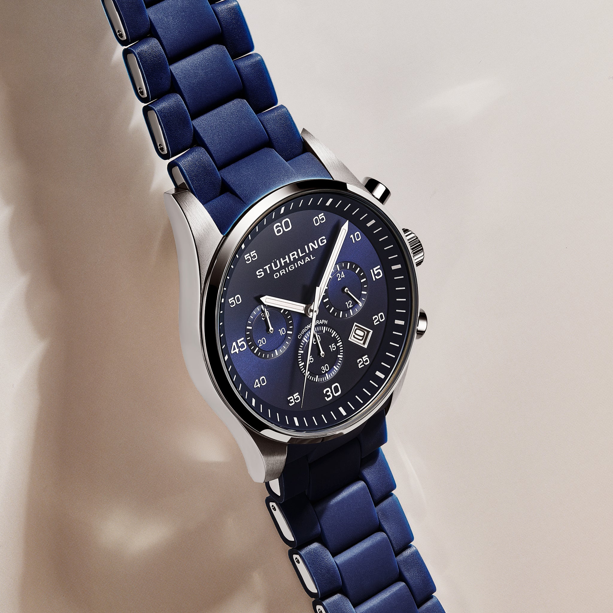 Stührling Velocity 4076 Mens Quartz 43mm