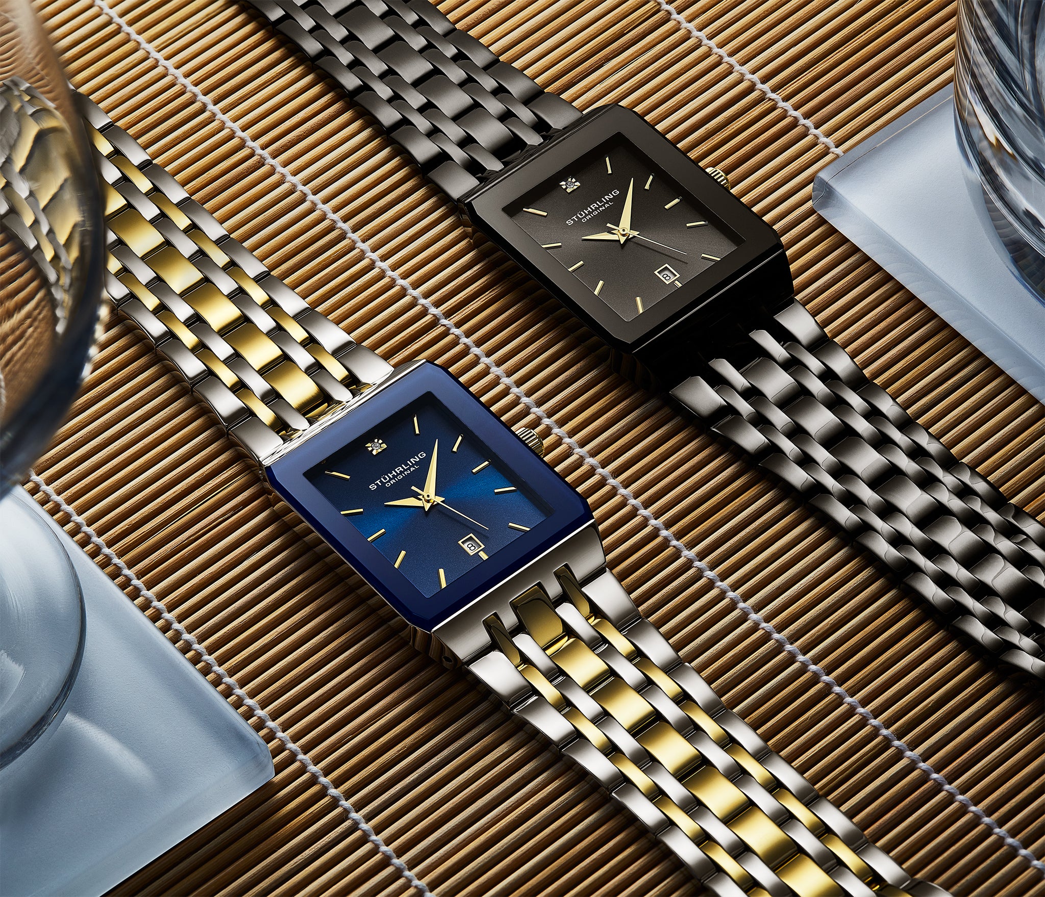 Stührling Empire Edge 4084 Men's 30x45mm