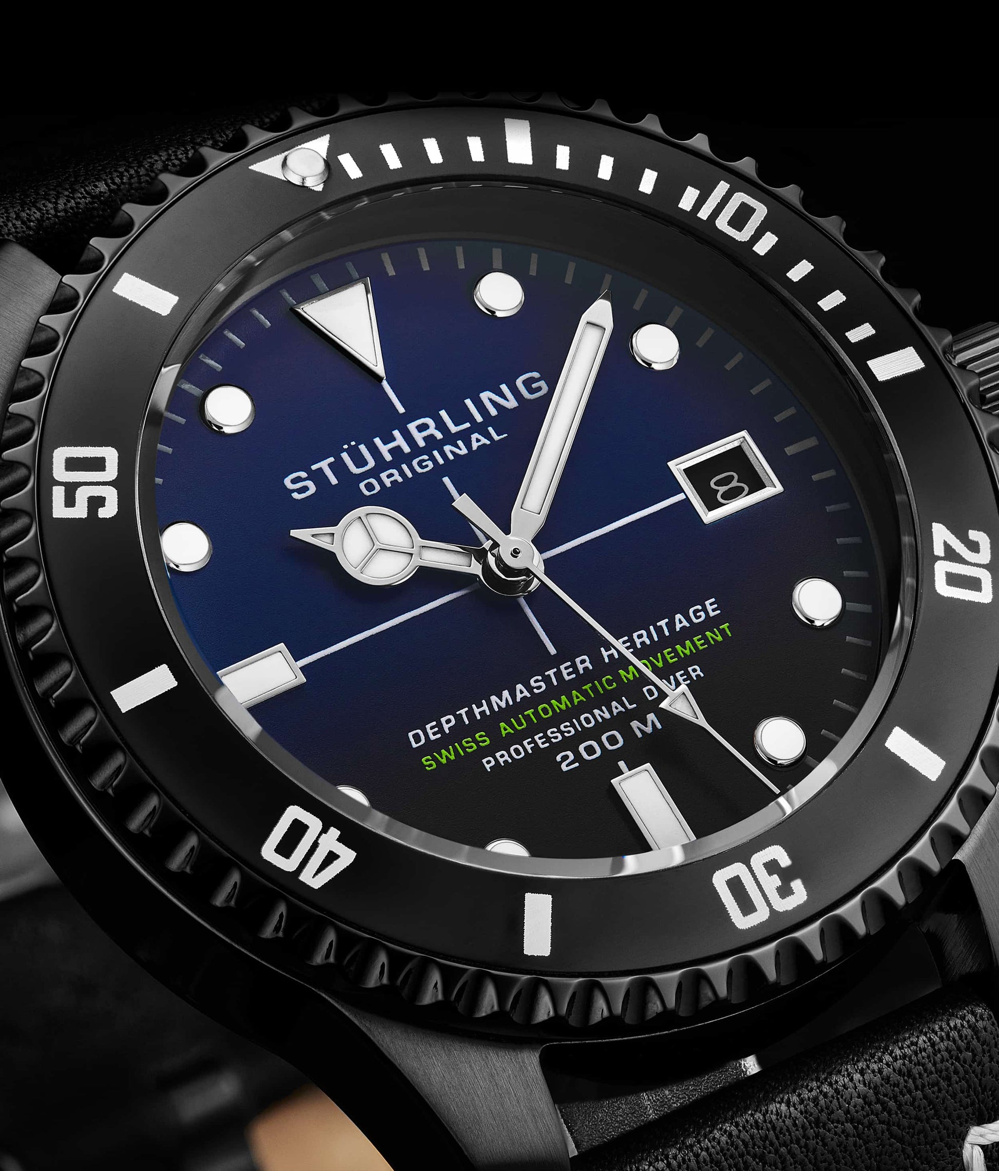Swiss Automatic Depthmaster Heritage 883HB 42mm Diver Stührling