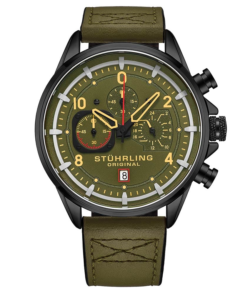 Volda 929 Aviator 45mm Quartz Watch