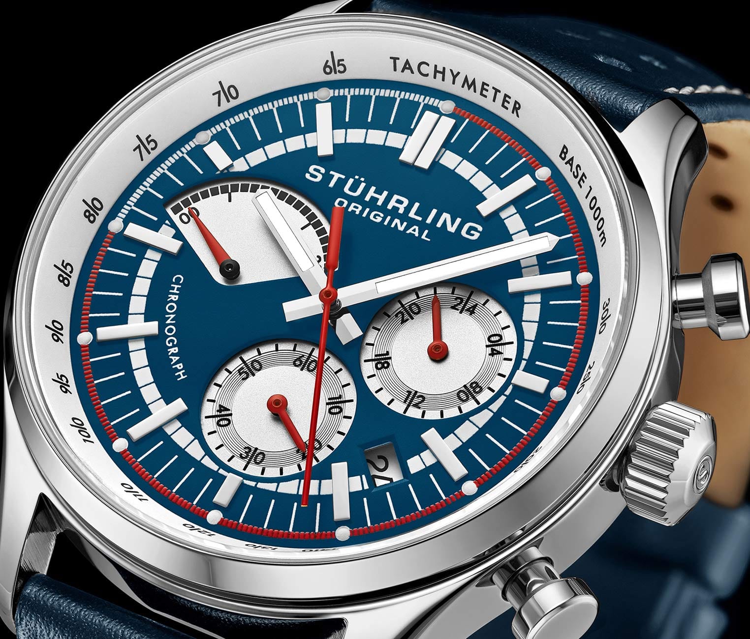 Monaco 934 Quartz 42mm Chronograph