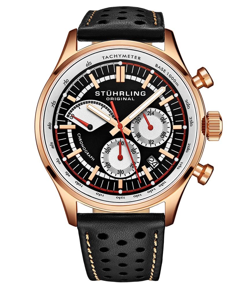 Stührling Monaco 934 Quartz 42mm Chronograph