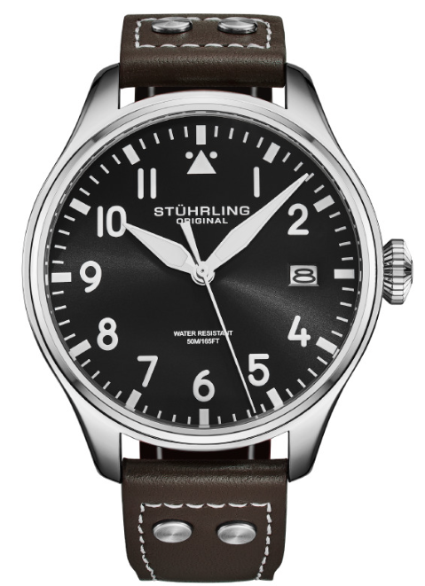 Stührling Airman 4078 Quartz Men’s 43mm Pilot Watch