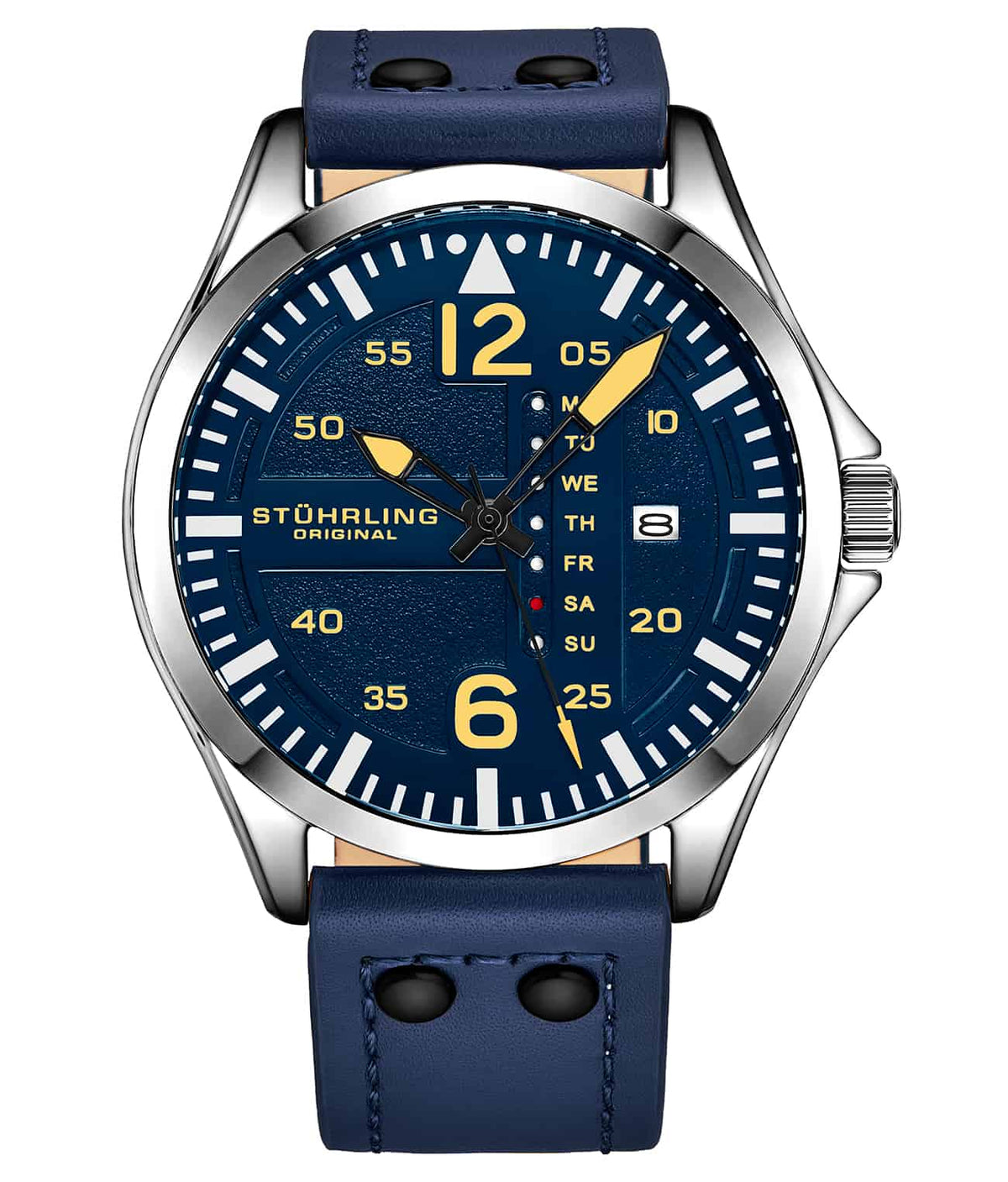 Stührling Original Aviator Chronograph. Cordura 4029 Quartz 45mm Aviator Watch | Stührling main image 4