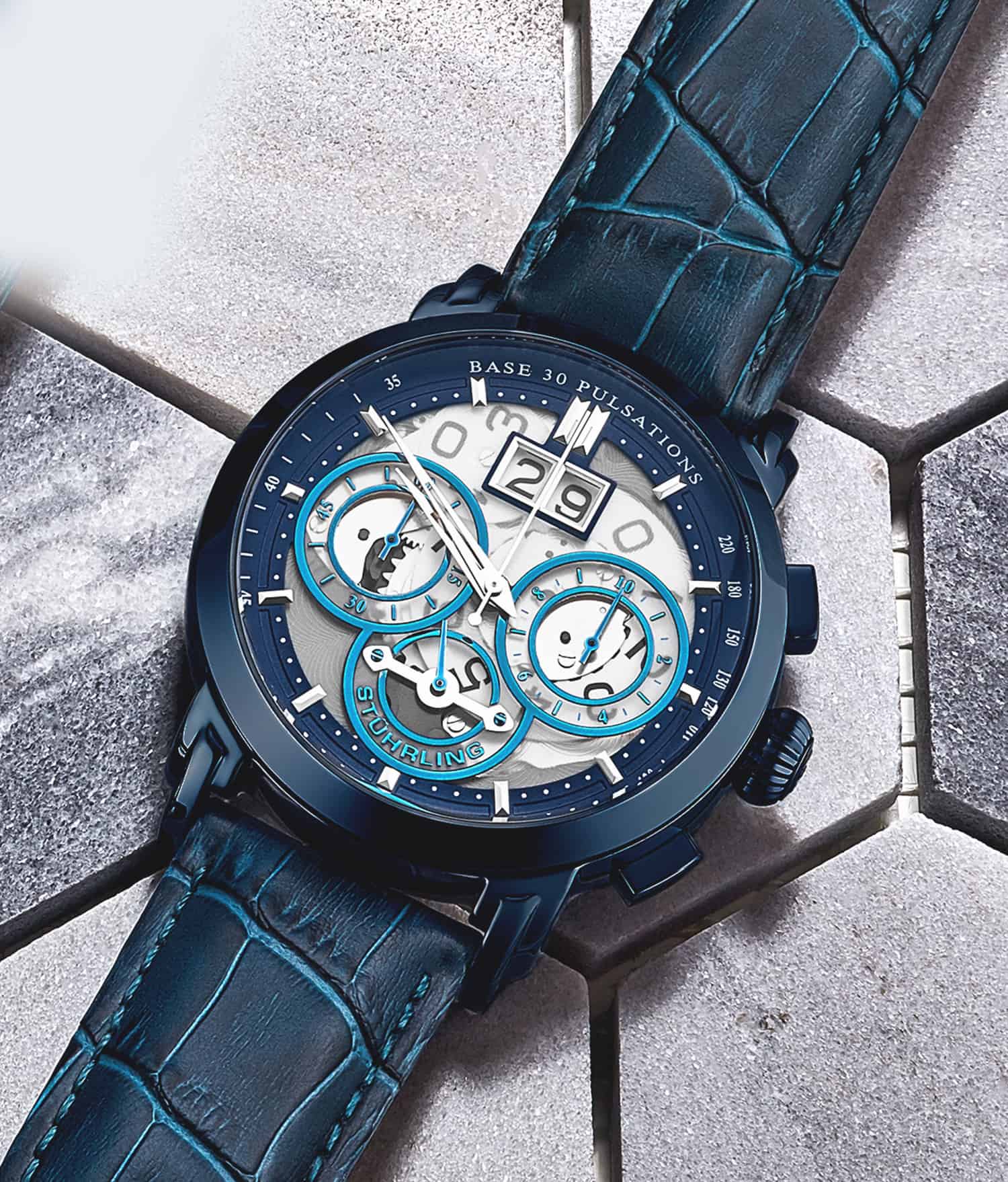 Imperia 4030 Quartz 47mm Chronograph