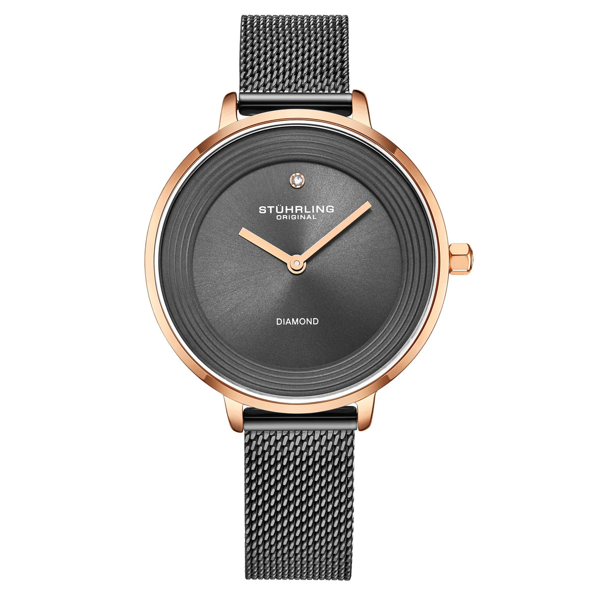Stuhrling Symphony Calliope Quartz Symphony 3946 Quartz Watch – Elegant 37mm Design with  main image 2
