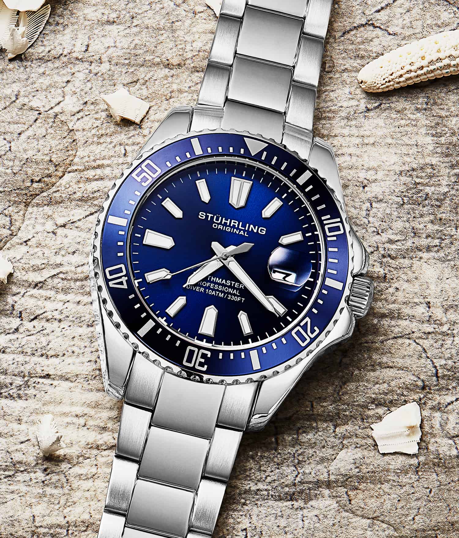 Depthmaster 3950A Quartz 42mm Diver Stührling