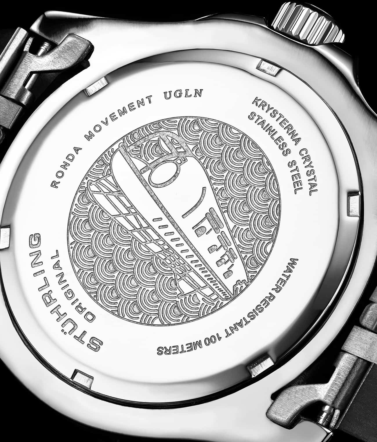 Meridian 3968L GMT Quartz 42mm Diver