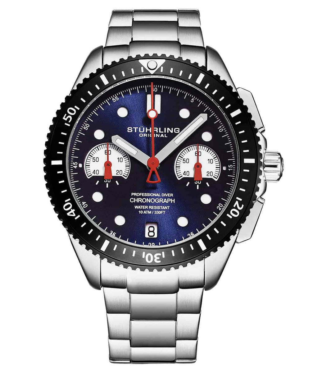 Velocity 4016 Quartz 42mm Chronograph – Stührling