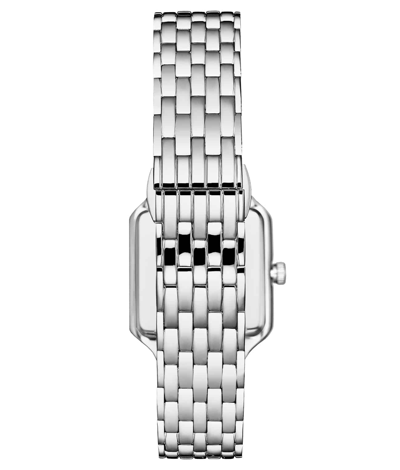 Must De CARTIER RONDE 27mm GP Silver Diamond Watch | NATILUXIA
