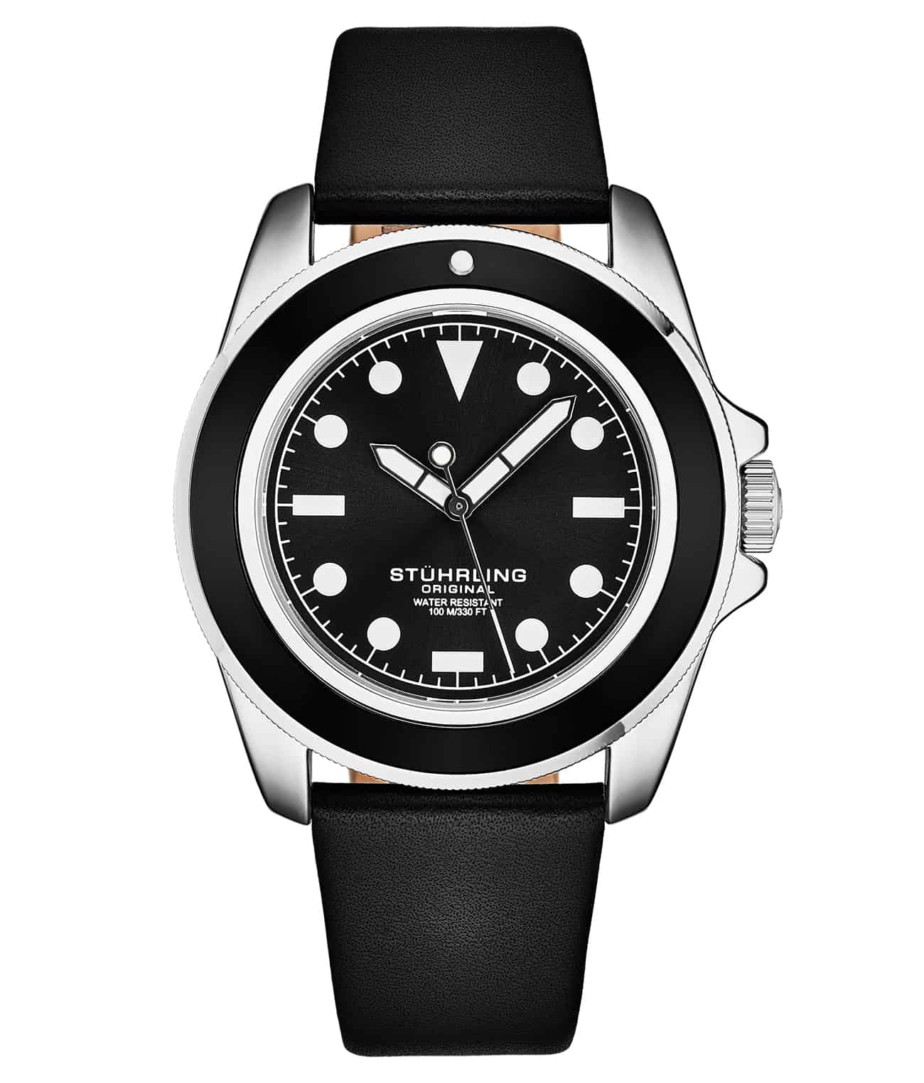 CarbonWave Japanese Quartz 42mm Dive Watch 4027 – Stührling