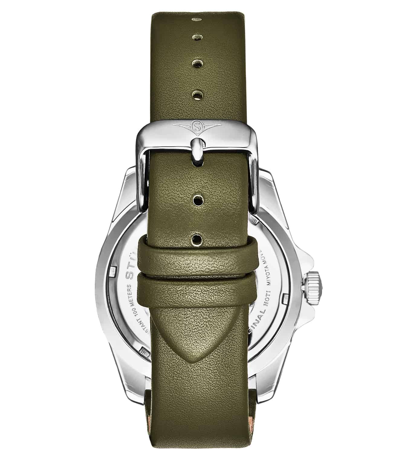 CarbonWave Japanese Quartz 42mm Dive Watch 4027