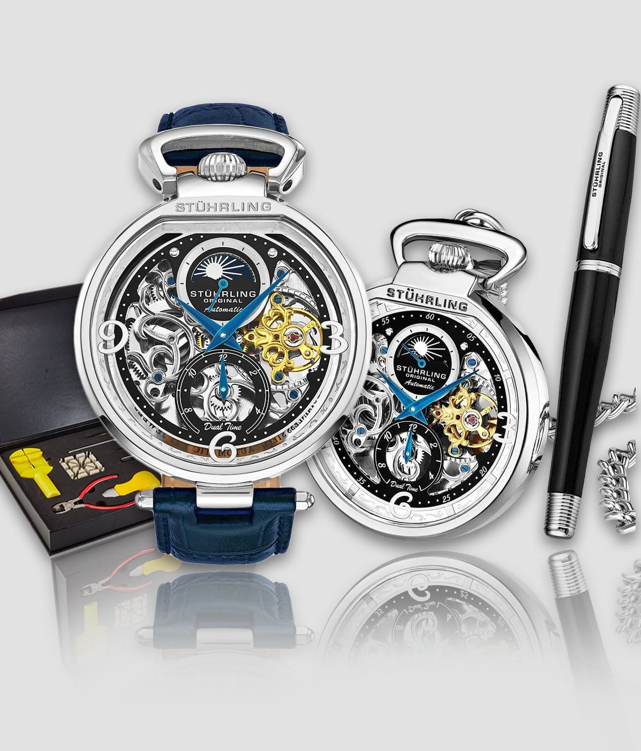 Modena 889.01, Modena 991.01 Signature Pen, and Watch Tool Kit