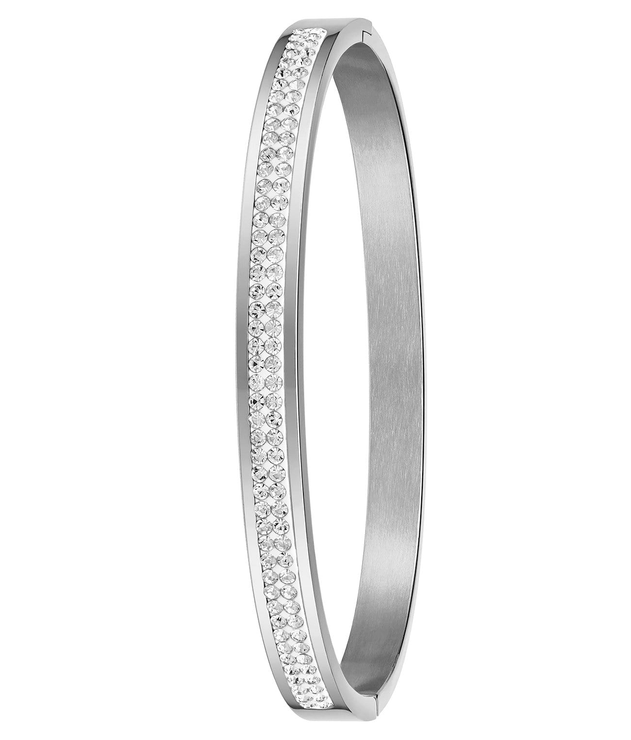 Winchester 3941.1 Automatic 38mm Skeleton with Sofia Frosted Bangle, Lily Polished Bangle and Studs