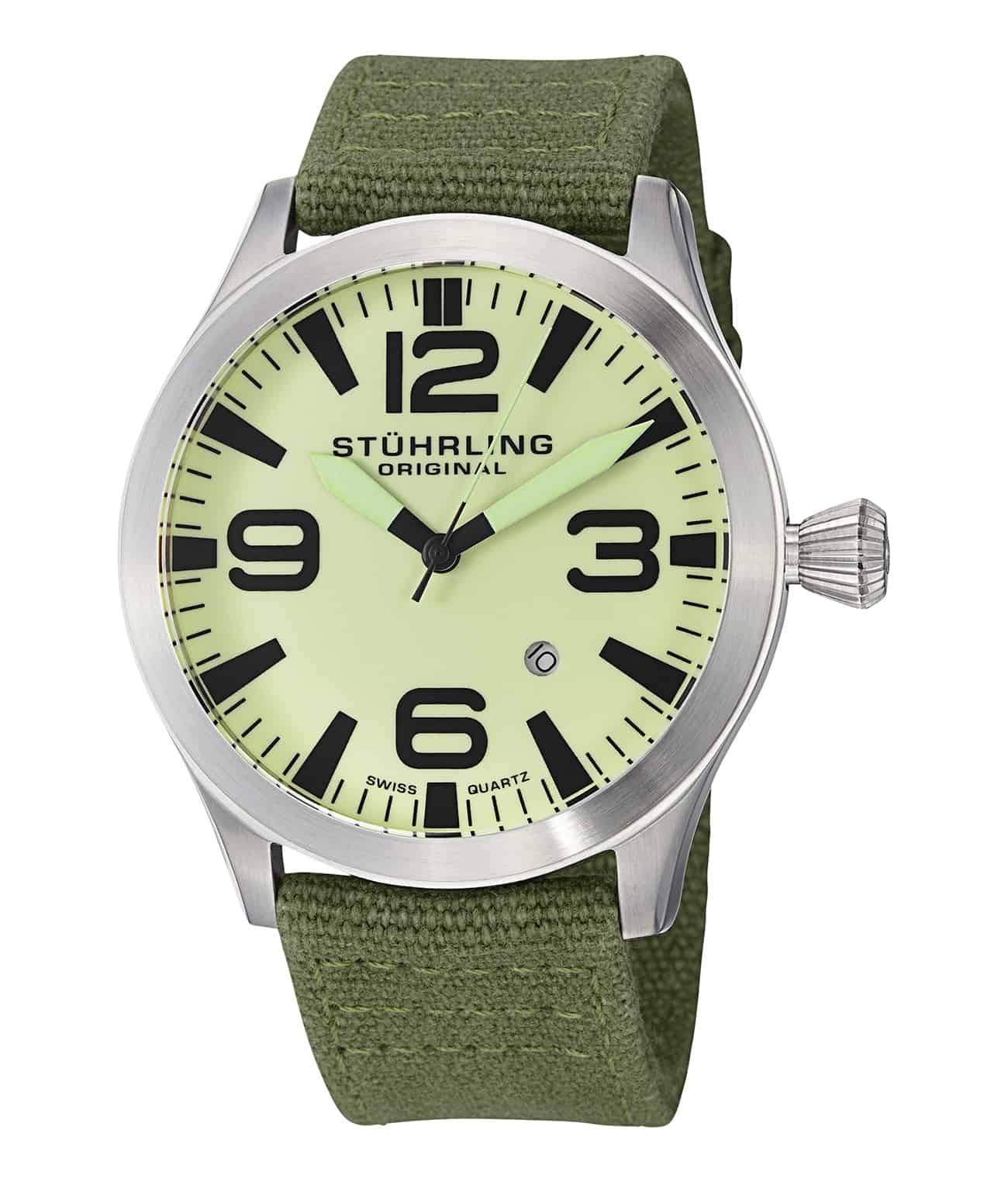/Silver/Green