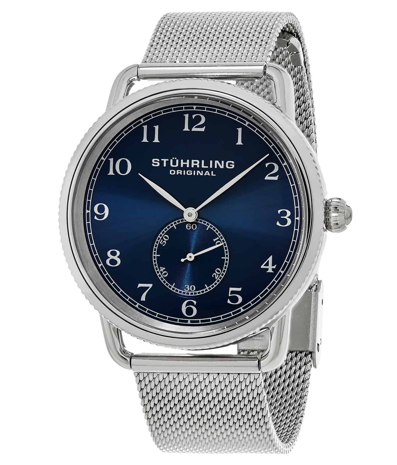 Blue PVD Dial / Silver Case / Silver Band