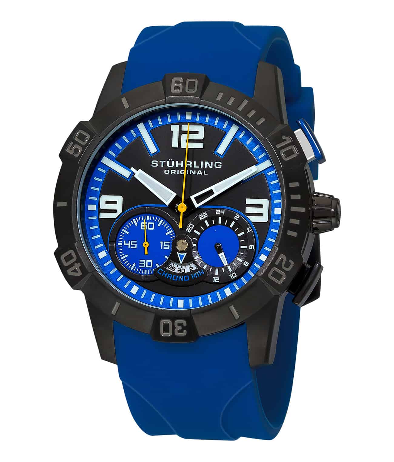 Blue/Black PVD/Blue