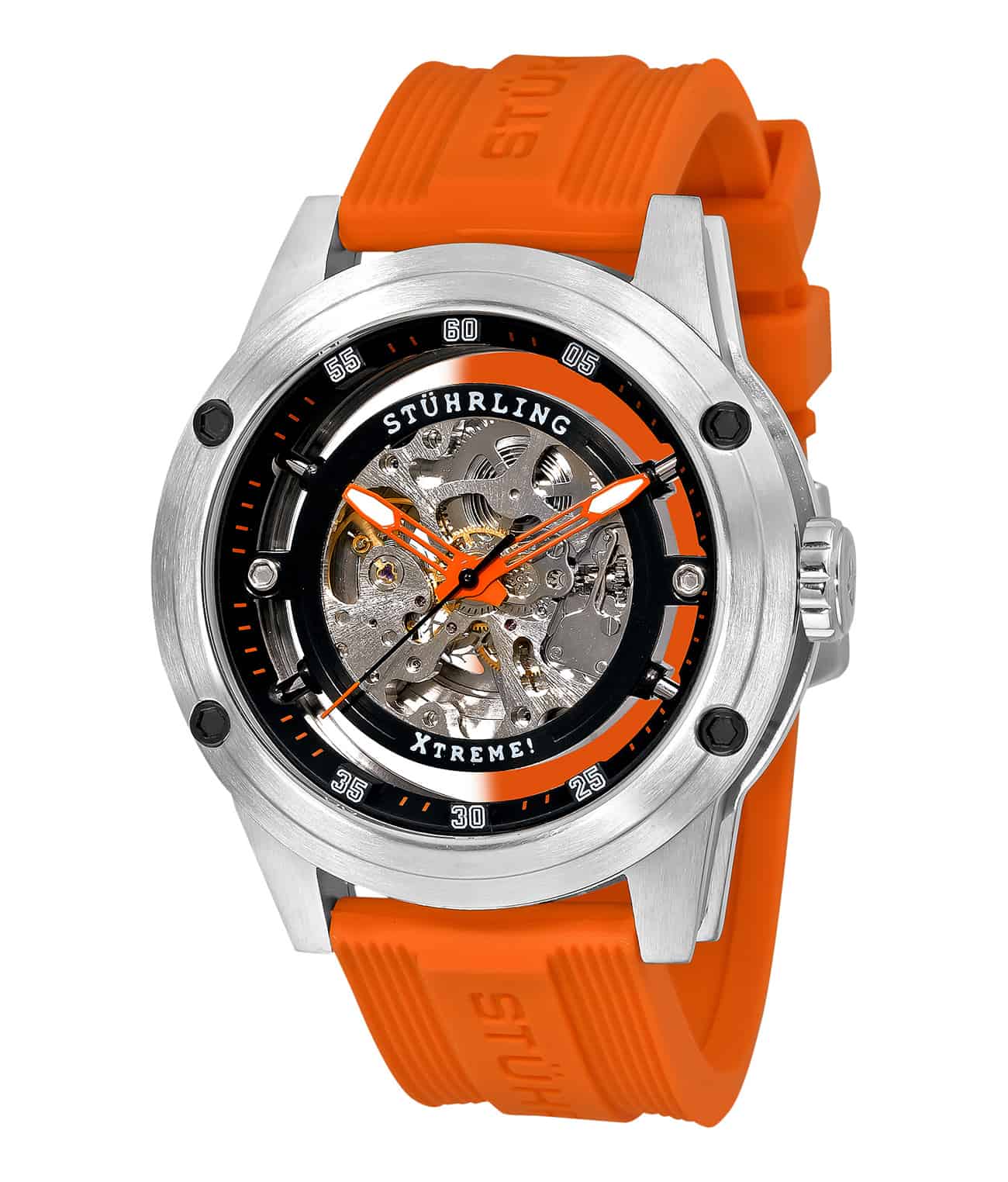 Black/Silver/Orange