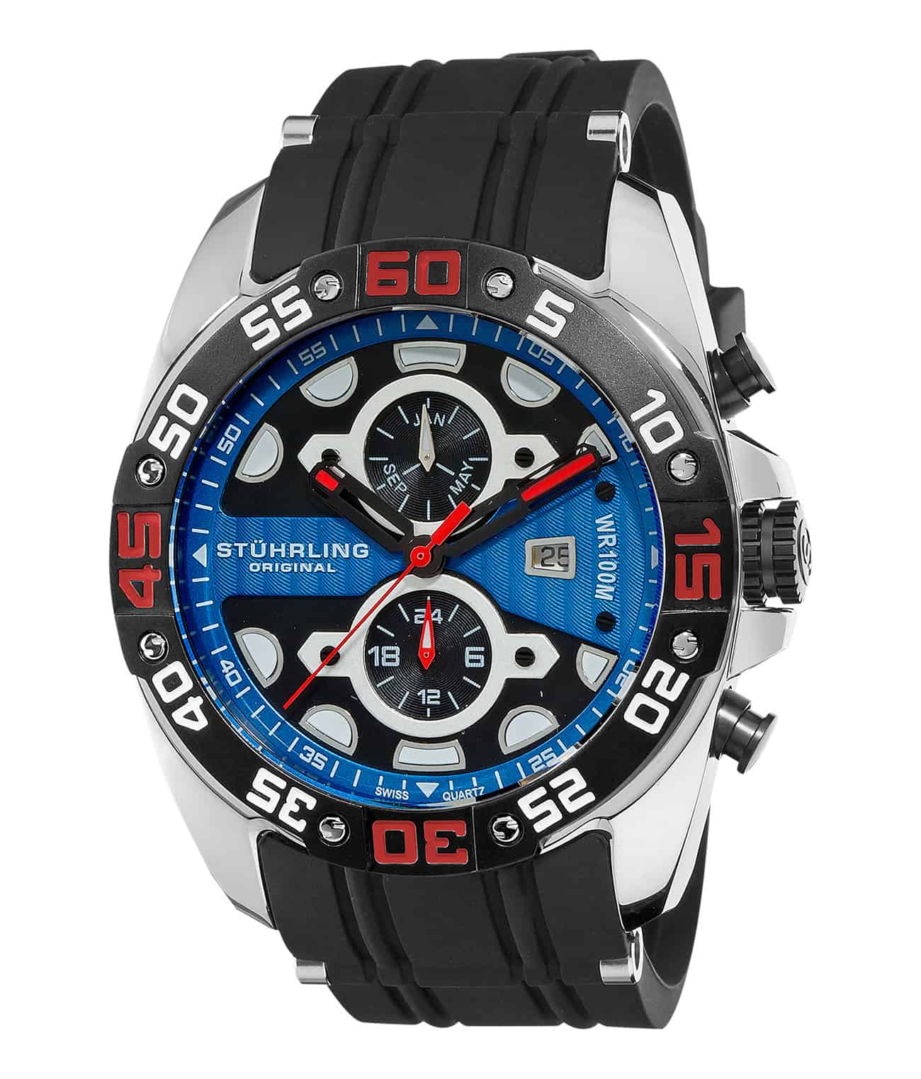 Blue/Silver/Black