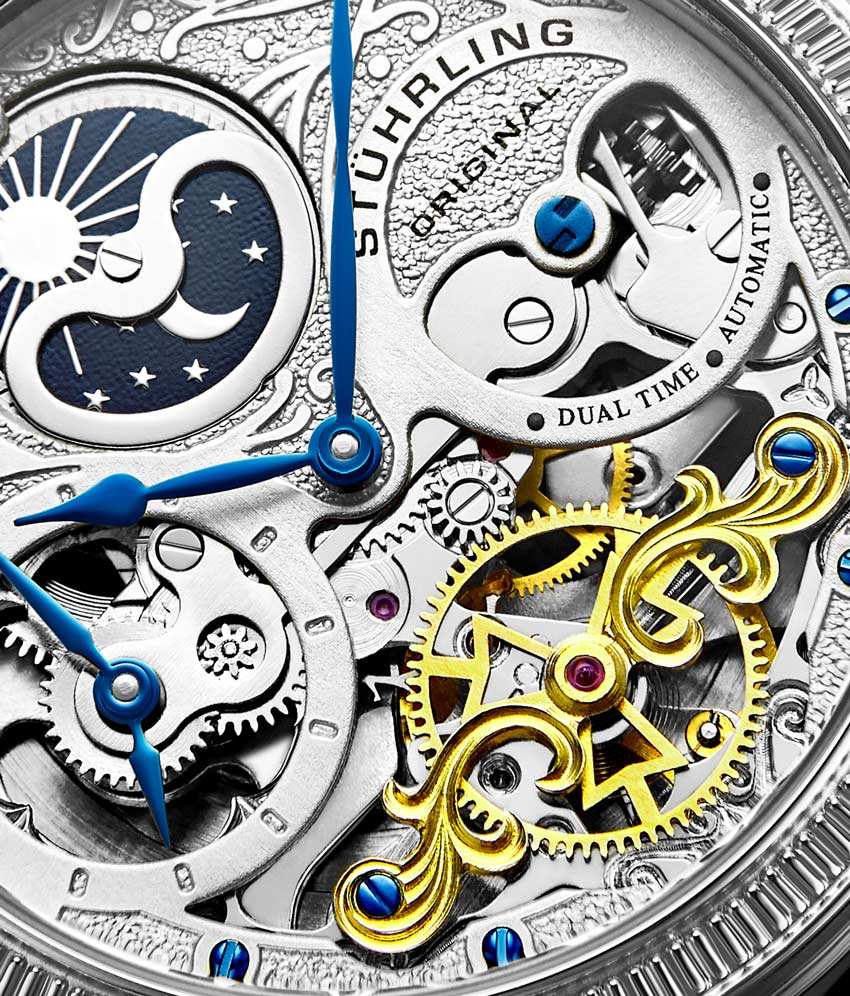 Silver Dial / Silver Case / Black Leather Strap Tang Buckle