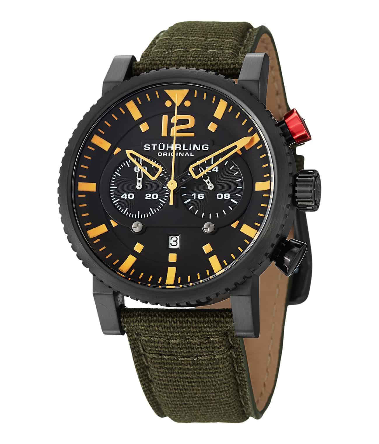 Black/Black PVD/Green