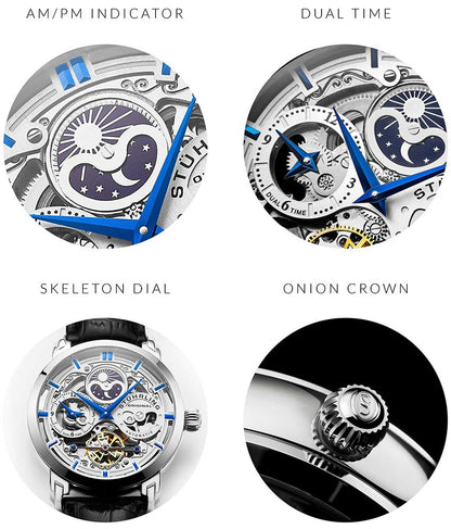 Automatic Dual Time Anatol, Depthmanster Automatic Diver with Signature Pen!