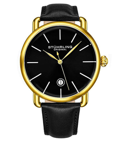 Black Dial / Gold Case / Black Band
