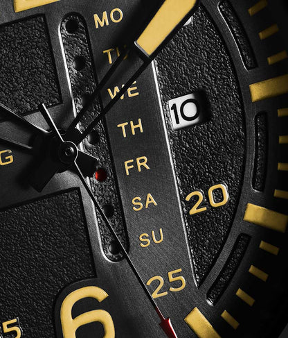 Aeronaut 44mm Aviator, Volda 45mm Aviator, and Stührling Signature Pen