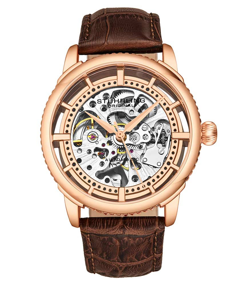 Winchester 3933 Automatic 41mm Skeleton Stührling1